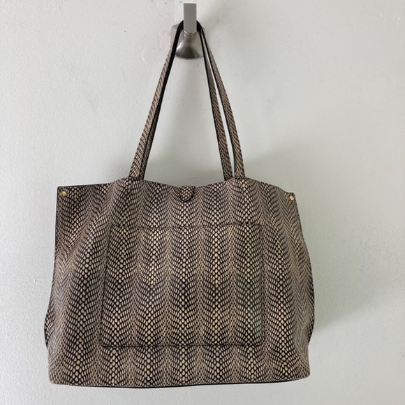 Rebecca Minkoff leather snake print bag - Picture 3 of 13